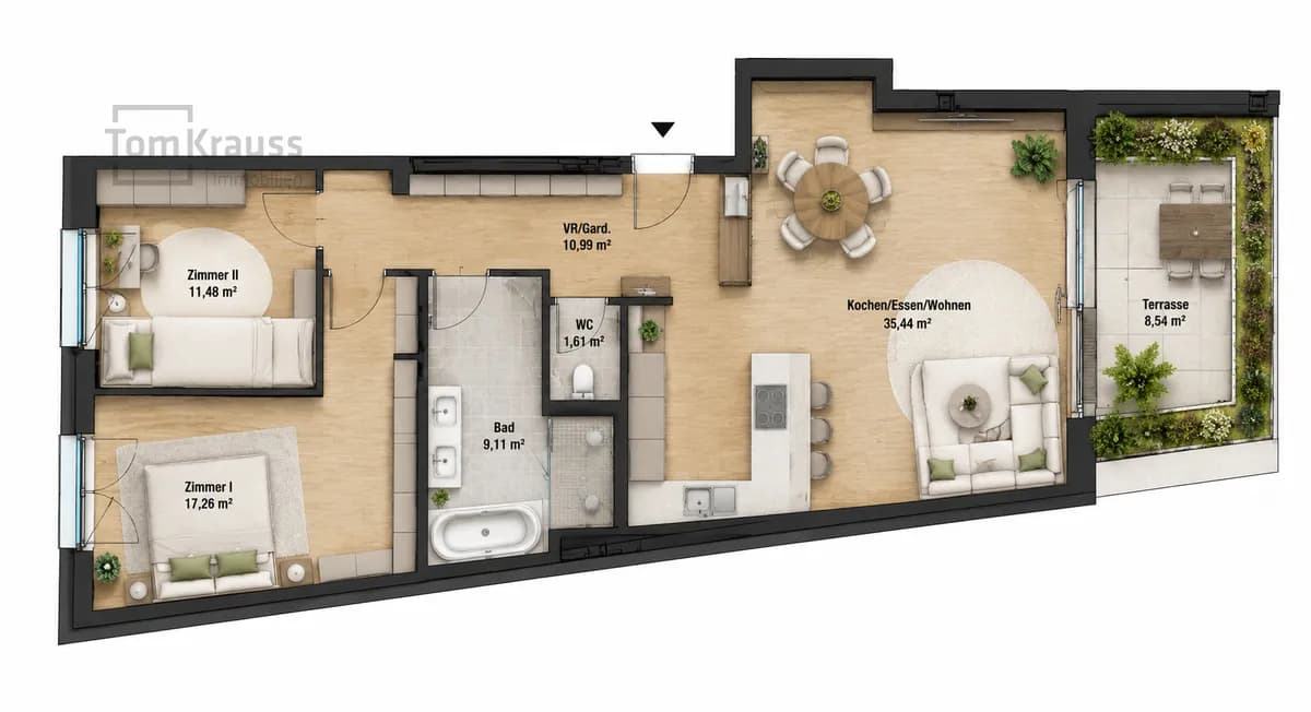 3-Zimmer-Wohnung kaufen in Wien – 85,9 m², € 820.000 – Bild 23 von 25