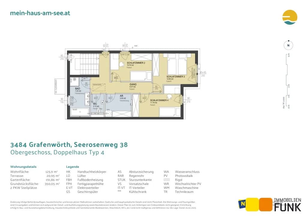 5-Zimmer-Haus kaufen in Tulln – 125,9 m², € 654.000 – Bild 16 von 17