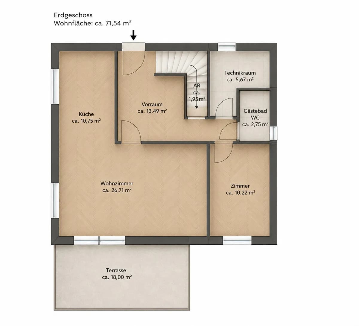 5-Zimmer-Haus kaufen in Mattersburg – 142,3 m², € 499.000 – Bild 20 von 21