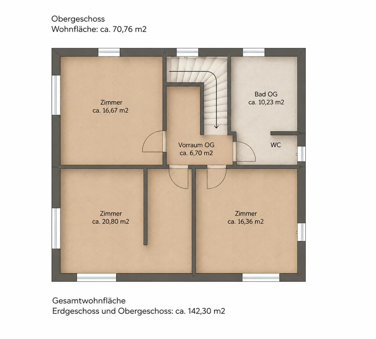 5-Zimmer-Haus kaufen in Mattersburg – 142,3 m², € 499.000 – Bild 21 von 21