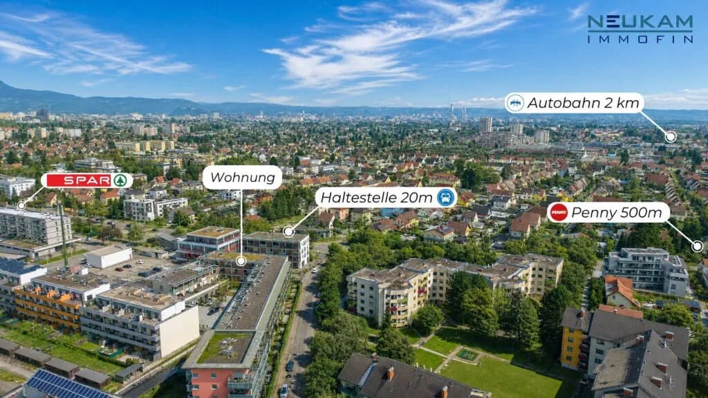 3-Zimmer-Wohnung mieten in Graz – 71,62 m², € 1.380 – Bild 14 von 15
