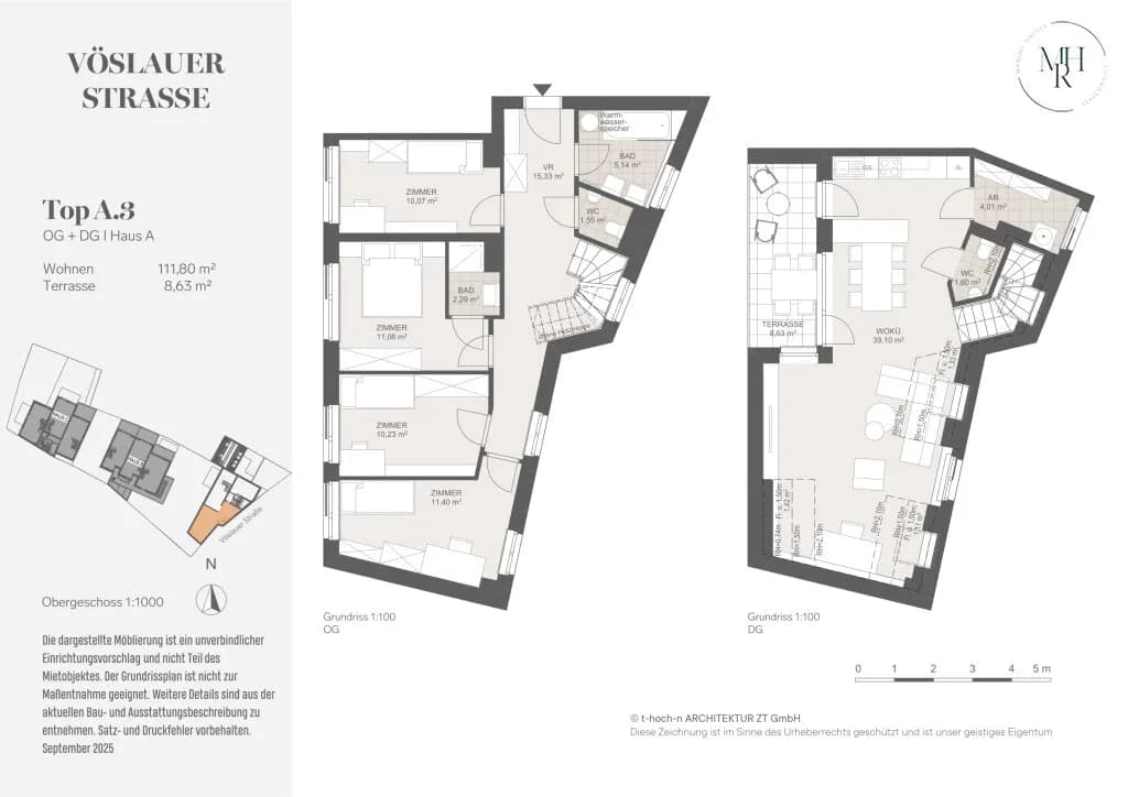 5-Zimmer-Wohnung kaufen in Baden – 111,8 m², € 620.000 – Bild 11 von 11