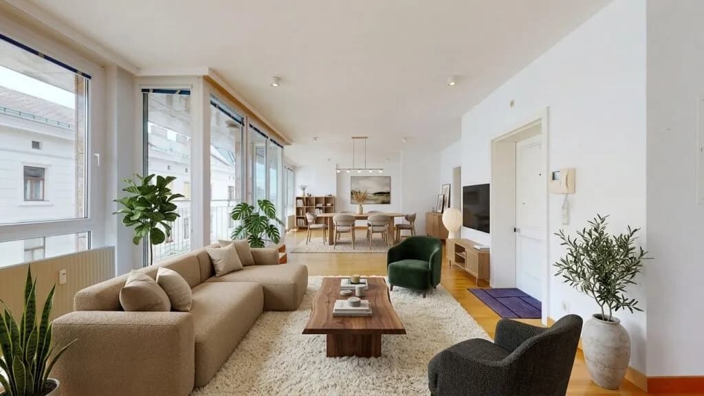 4-Zimmer-Wohnung mieten in Wien – 155 m², € 3.084