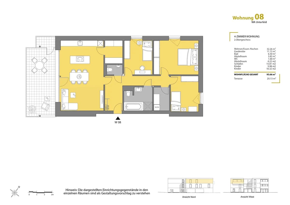 4-Zimmer-Wohnung kaufen in Bregenz – 95,66 m², € 717.000 – Bild 2 von 13