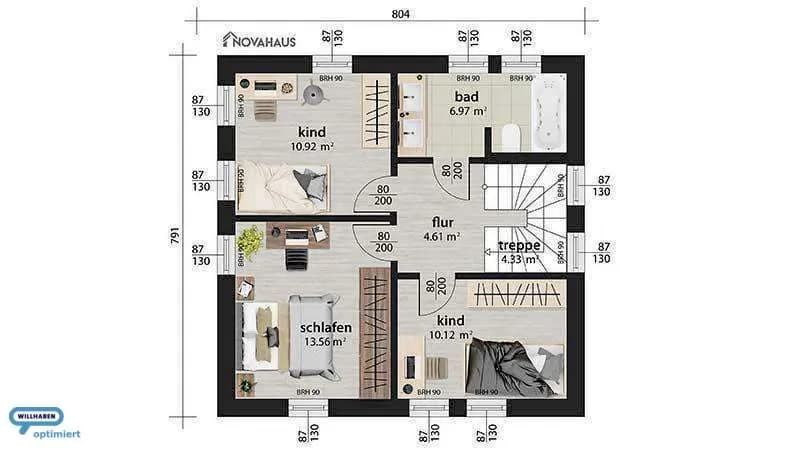 5-Zimmer-Haus kaufen in Schärding – 100 m², € 289.000 – Bild 3 von 22