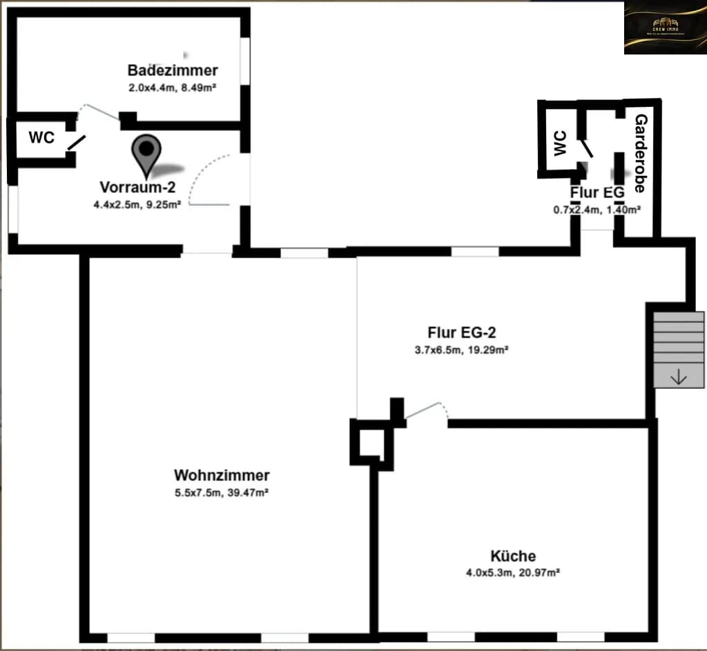 4-Zimmer-Haus kaufen in Neunkirchen – 125 m², € 298.000 – Bild 16 von 17