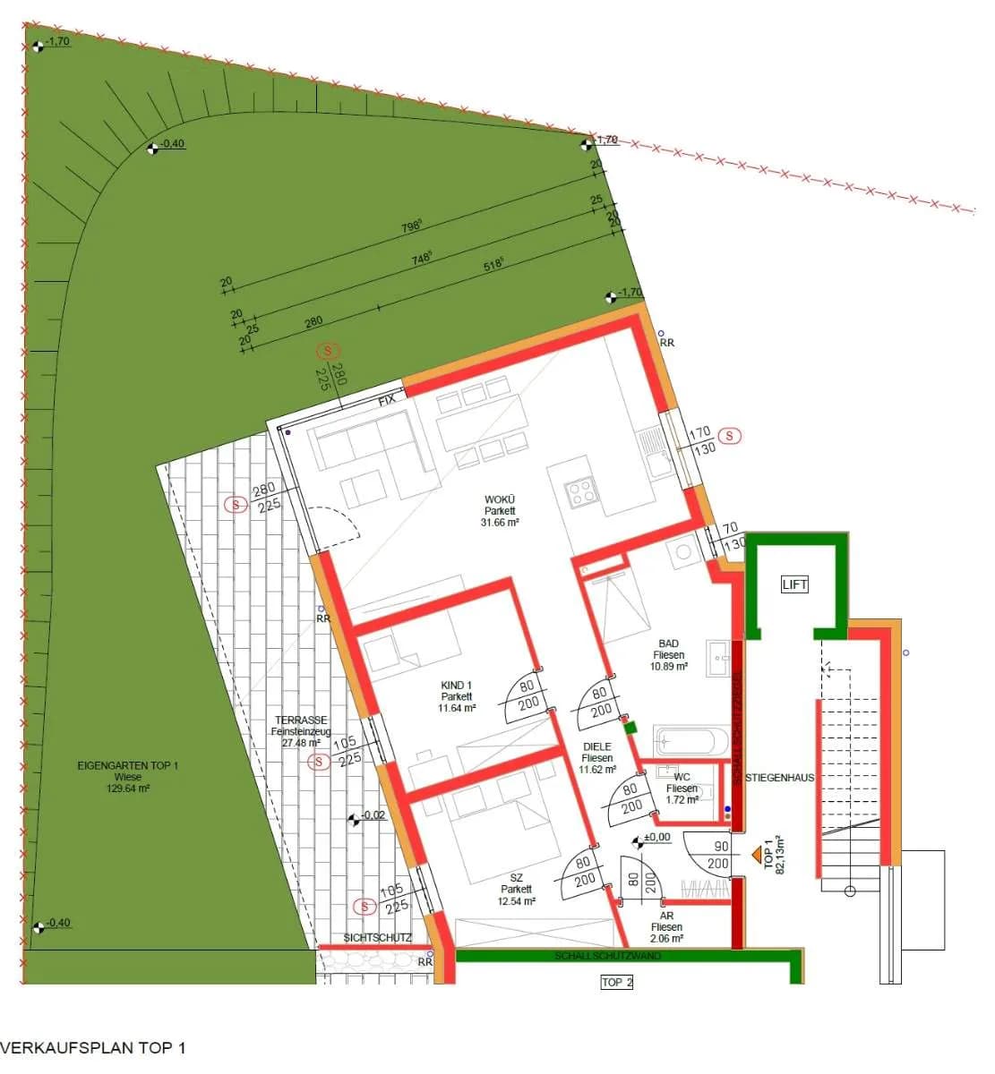 Wohnung kaufen in Wels-Land – 81 m², € 389.000 – Bild 3 von 4