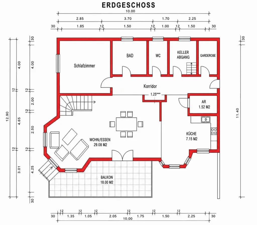 5-Zimmer-Haus kaufen in Gänserndorf – 167 m², € 599.000 – Bild 30 von 34