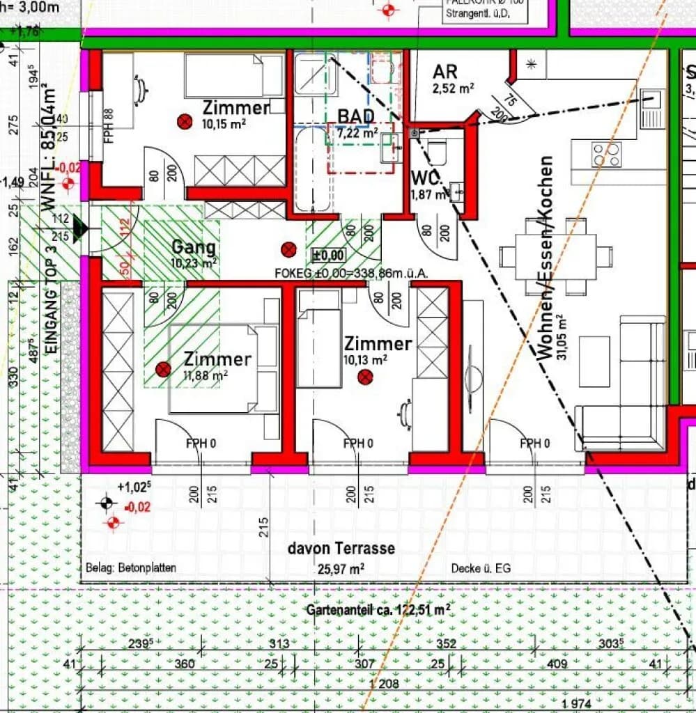 Wohnung kaufen in Deutschlandsberg – 85 m², € 334.900 – Bild 6 von 7