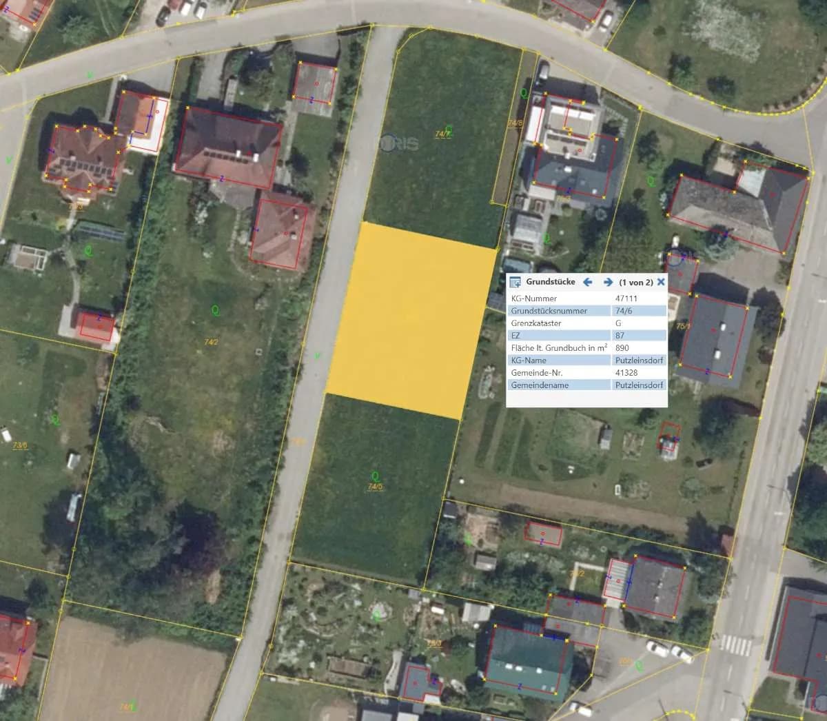 Grundstück kaufen in Rohrbach – 890 m²