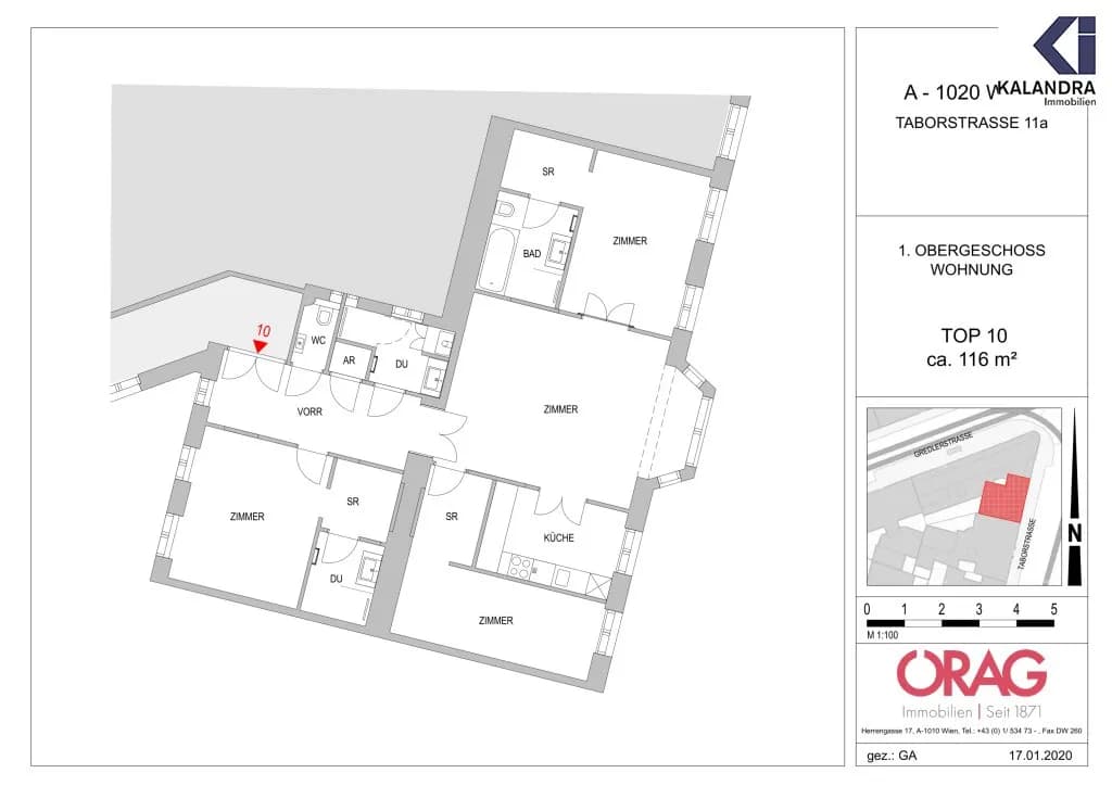 4-Zimmer-Wohnung mieten in Wien – 116 m², € 2.195 – Bild 15 von 15