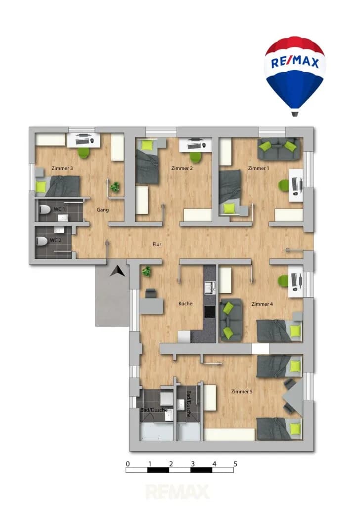 5-Zimmer-Wohnung mieten in Kufstein – 120 m² – Bild 13 von 13