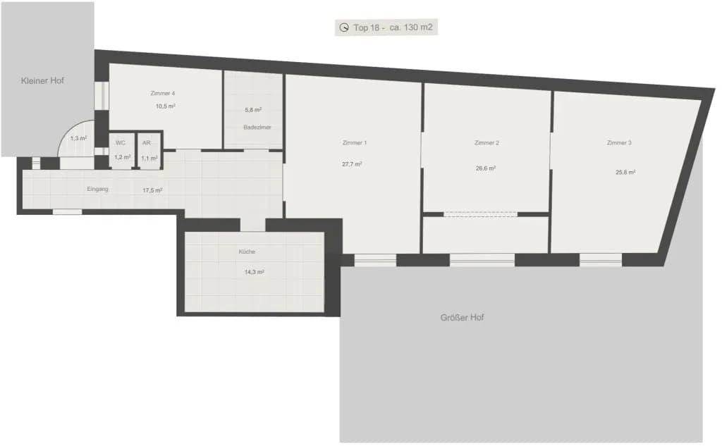 4-Zimmer-Wohnung kaufen in Wien – 131,44 m², € 990.000 – Bild 8 von 8