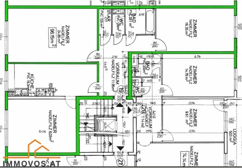 3-Zimmer-Wohnung kaufen in Wien – 96,15 m², € 598.000 – Bild 7 von 7