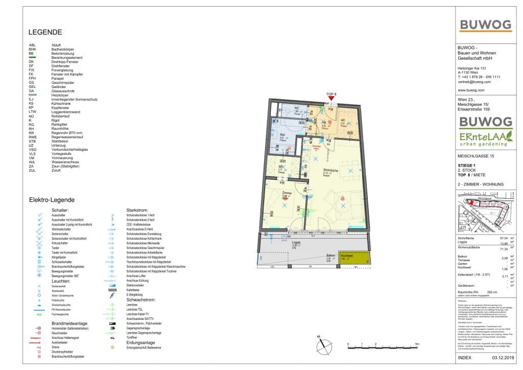 2-Zimmer-Wohnung kaufen in Wien – 57,54 m², € 319.900 – Bild 19 von 20