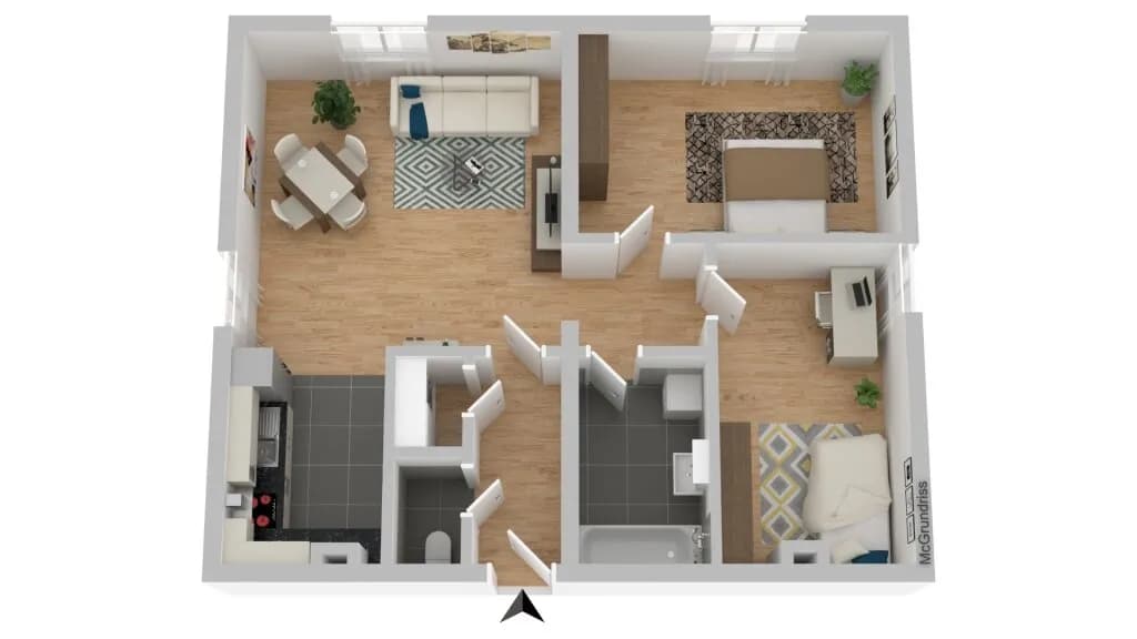 Wohnung kaufen in Neunkirchen – 67,5 m², € 135.000 – Bild 20 von 25