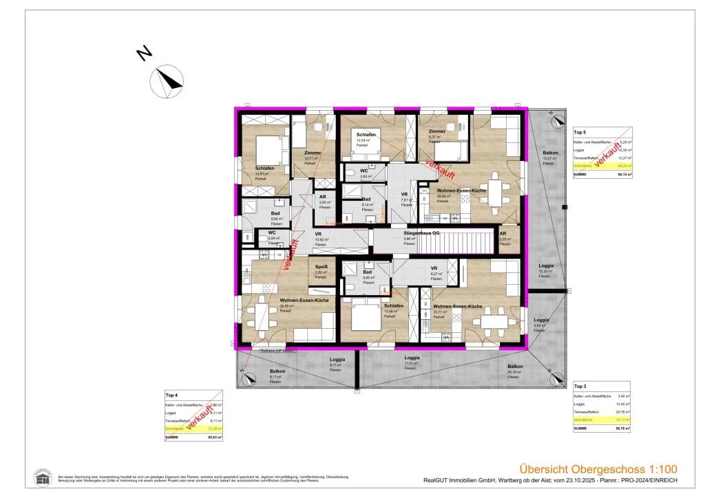 3-Zimmer-Wohnung kaufen in Freistadt – 78,79 m², € 408.640 – Bild 11 von 11