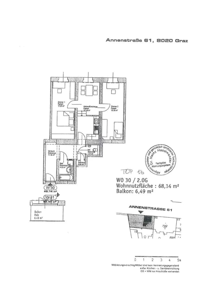 3-Zimmer-Wohnung kaufen in Graz – 68,14 m², € 197.606 – Bild 25 von 25