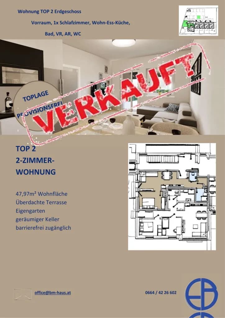 3-Zimmer-Wohnung kaufen in Wolfsberg – 64,19 m², € 288.855 – Bild 5 von 12
