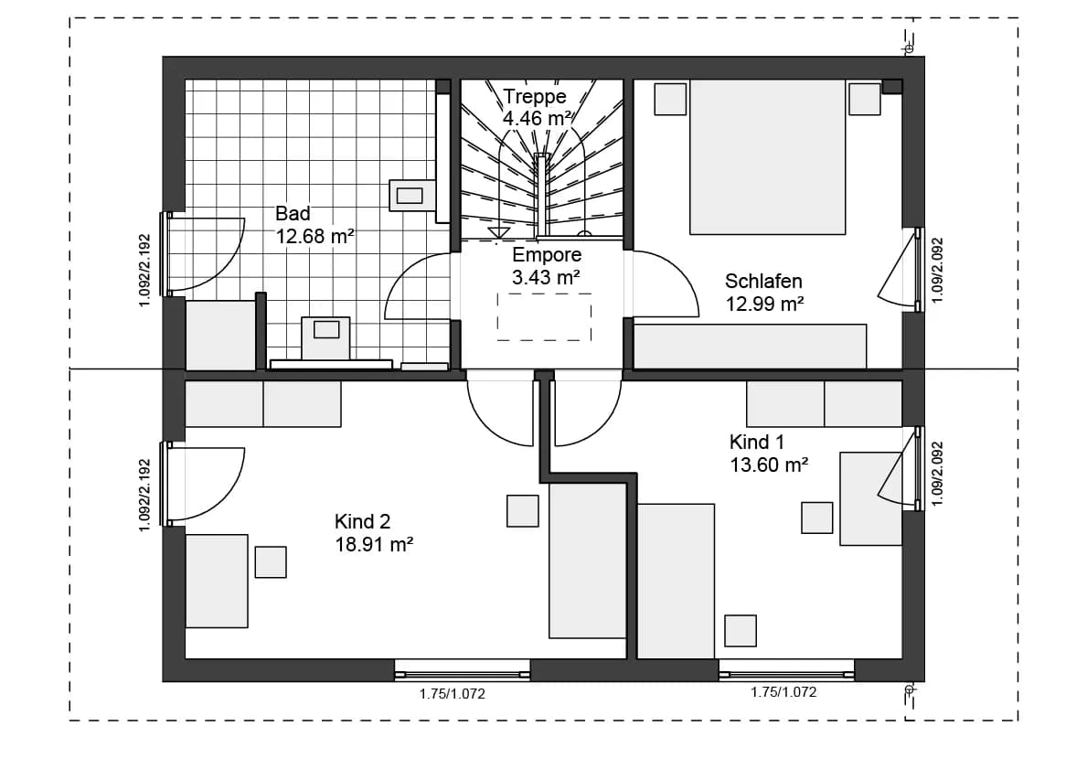 3-Zimmer-Haus kaufen in Baden – 132 m², € 649.500 – Bild 3 von 5