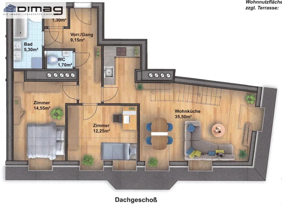 3-Zimmer-Wohnung kaufen in Wien – 85 m², € 545.000 – Bild 6 von 10