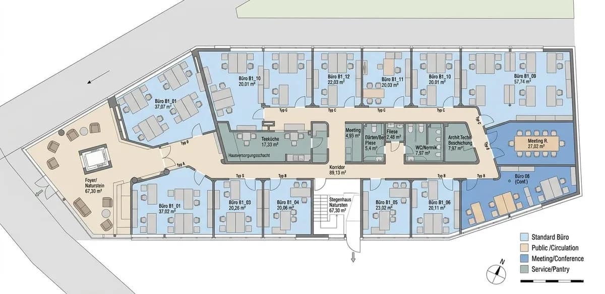 20-Zimmer-Gewerbeimmobilie kaufen in Graz – 1 206 m², € 4.000.000 – Bild 3 von 12