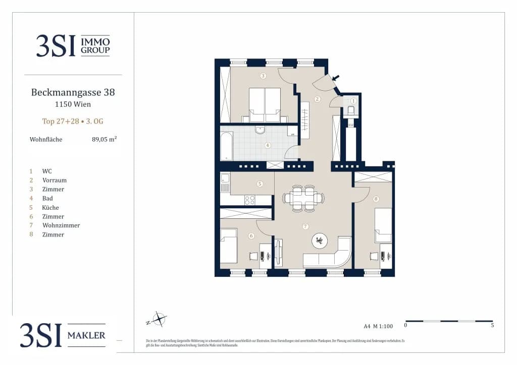 4-Zimmer-Wohnung kaufen in Wien – 89,05 m², € 499.000 – Bild 14 von 14
