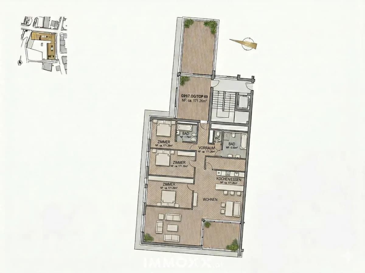 12-Zimmer-Wohnung kaufen in Graz – 353 m², € 2.490.000 – Bild 20 von 20