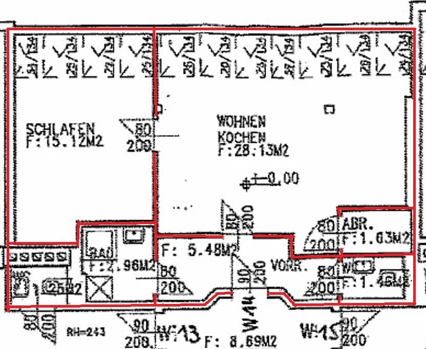 2-Zimmer-Wohnung mieten in Graz – 55 m², € 654 – Bild 7 von 7
