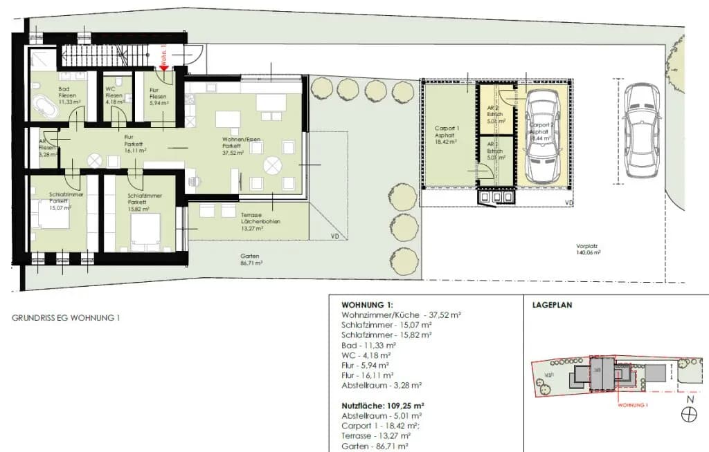 3-Zimmer-Wohnung kaufen in Gmunden – 109 m², € 495.000 – Bild 6 von 6