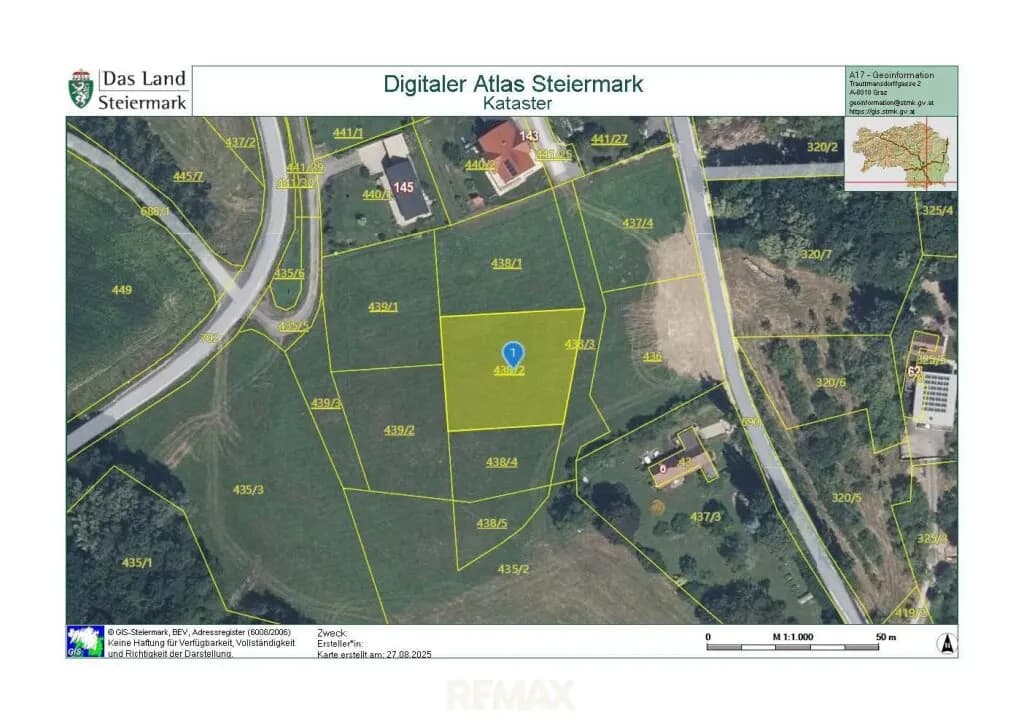 Grundstück kaufen in Leibnitz – 1 240 m², € 150.000 – Bild 4 von 5