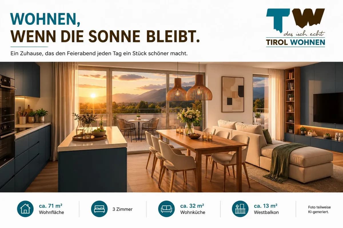 Wohnung kaufen in Innsbruck-Land – 71 m², € 464.000