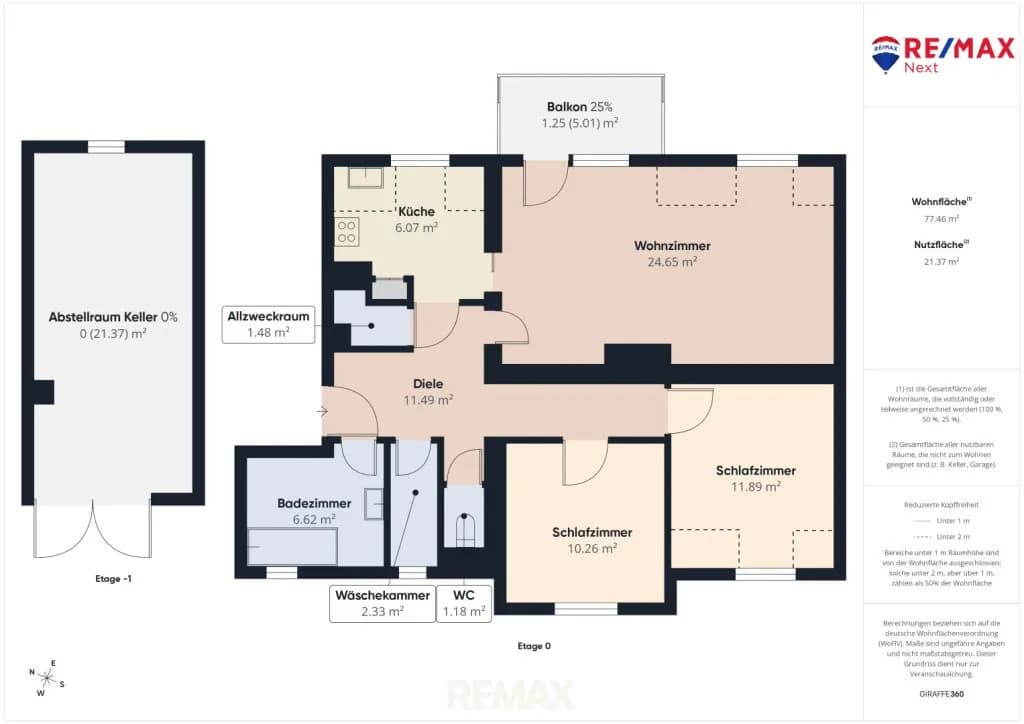 3-Zimmer-Wohnung kaufen in Eisenstadt – 79,9 m², € 175.000 – Bild 22 von 24