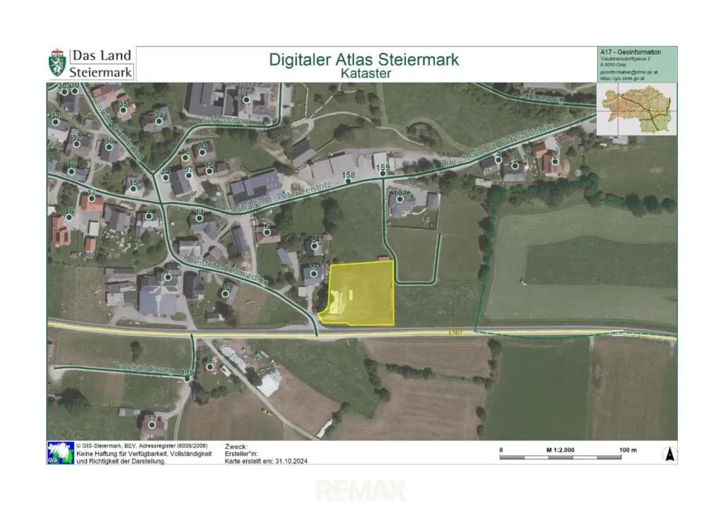 Grundstück kaufen in Murau – 2 718 m², € 109.000 – Bild 2 von 11