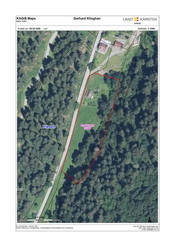 Immobilie kaufen in Sankt Veit an der Glan – 4 397 m², € 90.000 – Bild 7 von 8