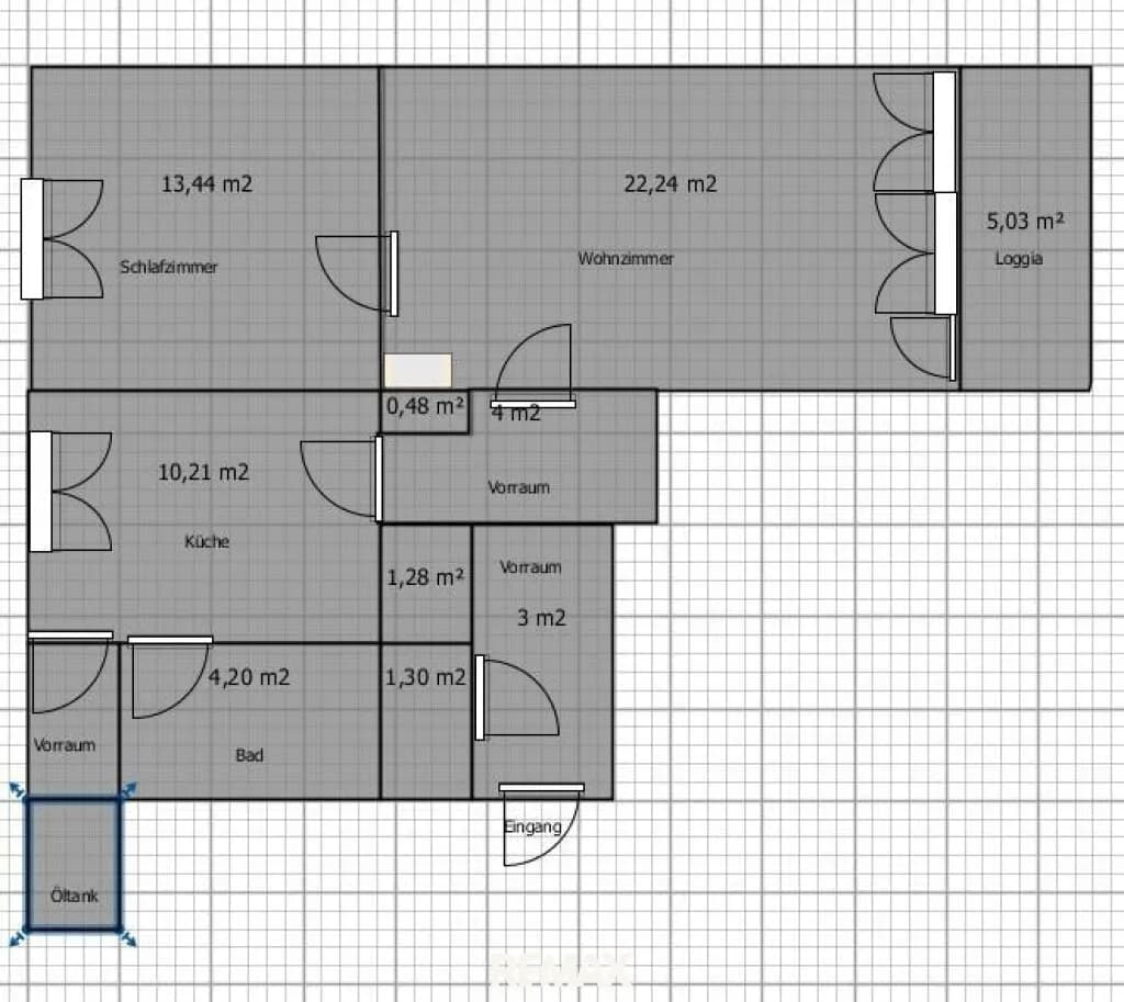 2-Zimmer-Wohnung kaufen in Murau – 67 m², € 86.000 – Bild 27 von 27