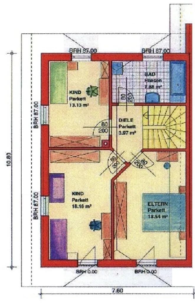 5-Zimmer-Haus mieten in Vöcklabruck – 123,05 m², € 1.728 – Bild 7 von 7