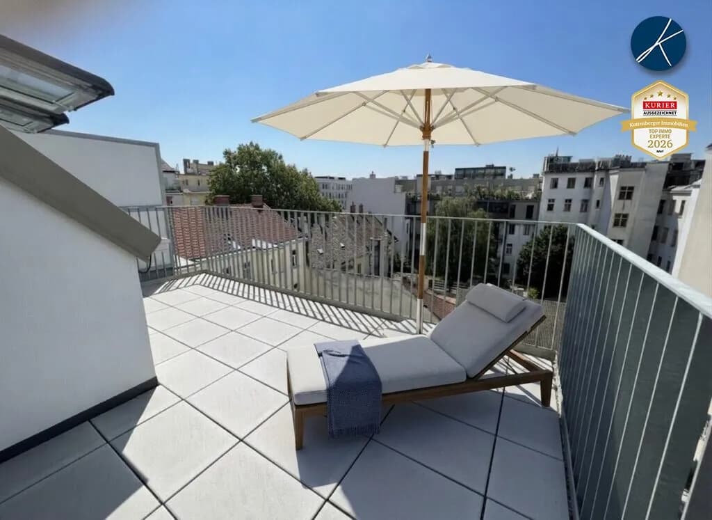 2-Zimmer-Wohnung mieten in Wien – 50 m², € 949
