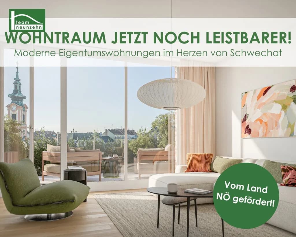 2-Zimmer-Wohnung kaufen in Bruck an der Leitha – 39,51 m², € 237.000 – Bild 1 von 16