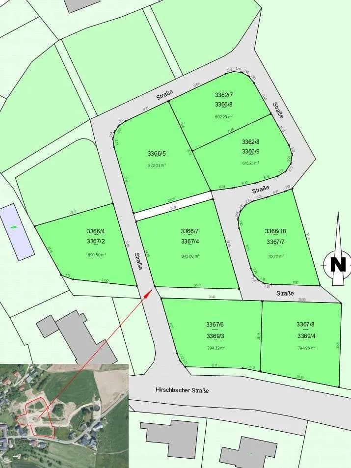 Grundstück kaufen in Freistadt – 602 m², € 79.464 – Bild 2 von 6