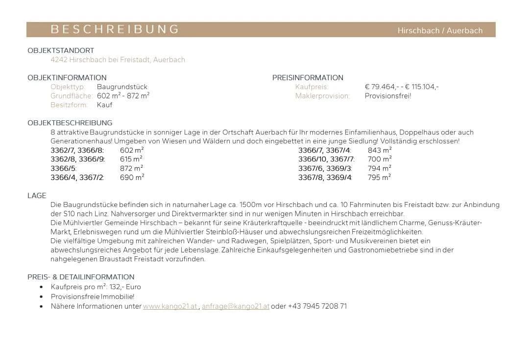 Grundstück kaufen in Freistadt – 602 m², € 79.464 – Bild 4 von 6