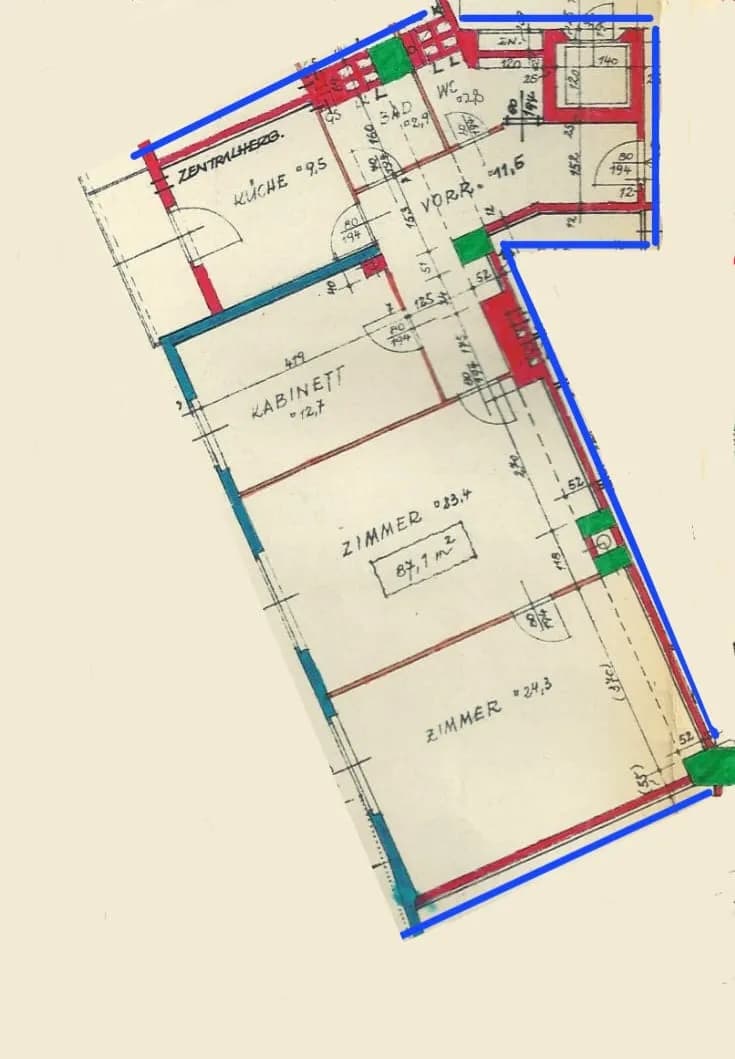 3-Zimmer-Wohnung mieten in Wien – 87 m², € 1.890 – Bild 10 von 10