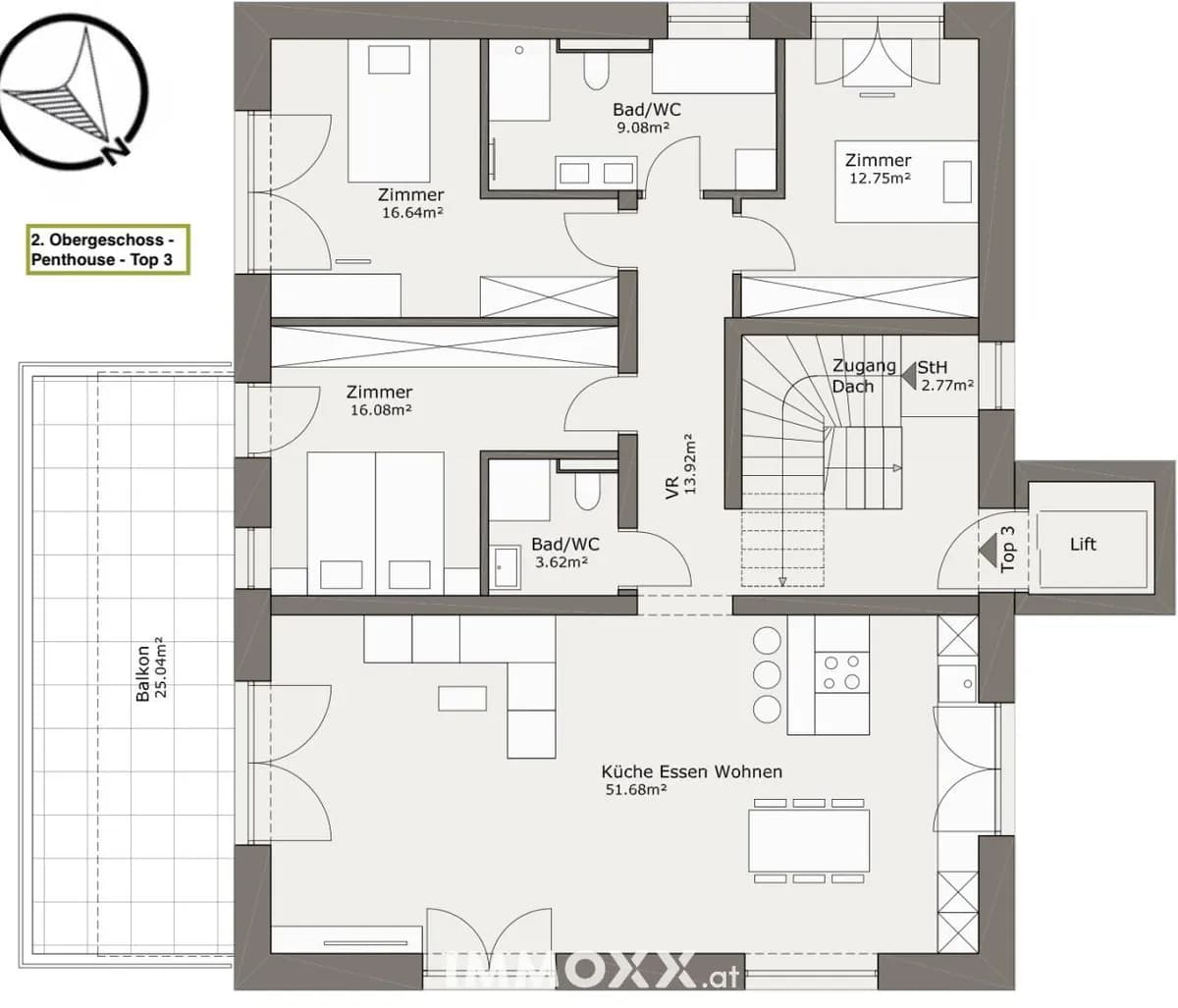 4-Zimmer-Wohnung kaufen in Graz – 127 m², € 998.000 – Bild 10 von 10