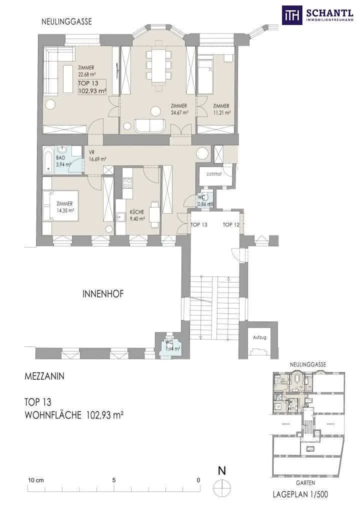4-Zimmer-Wohnung kaufen in Wien – 103,8 m², € 839.000 – Bild 34 von 35