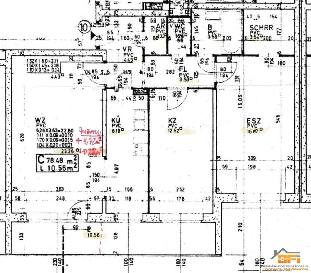 3-Zimmer-Wohnung kaufen in Wien – 78,48 m², € 350.000 – Bild 22 von 25