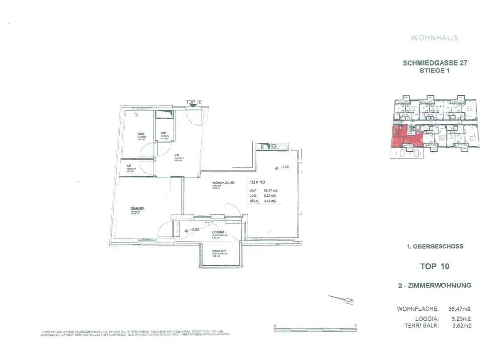 2-Zimmer-Wohnung kaufen in Hollabrunn – 56 m², € 171.500 – Bild 26 von 26