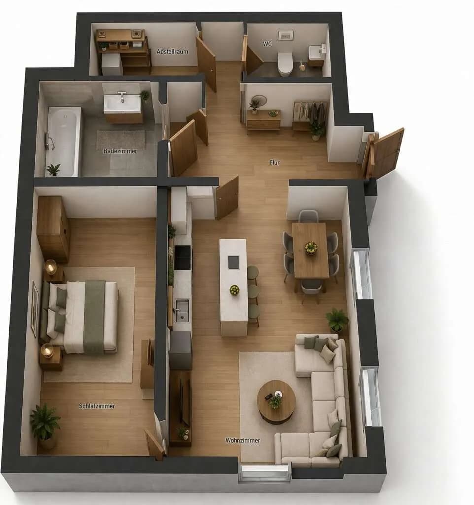 2-Zimmer-Wohnung kaufen in Graz – 45,7 m², € 142.000 – Bild 16 von 16