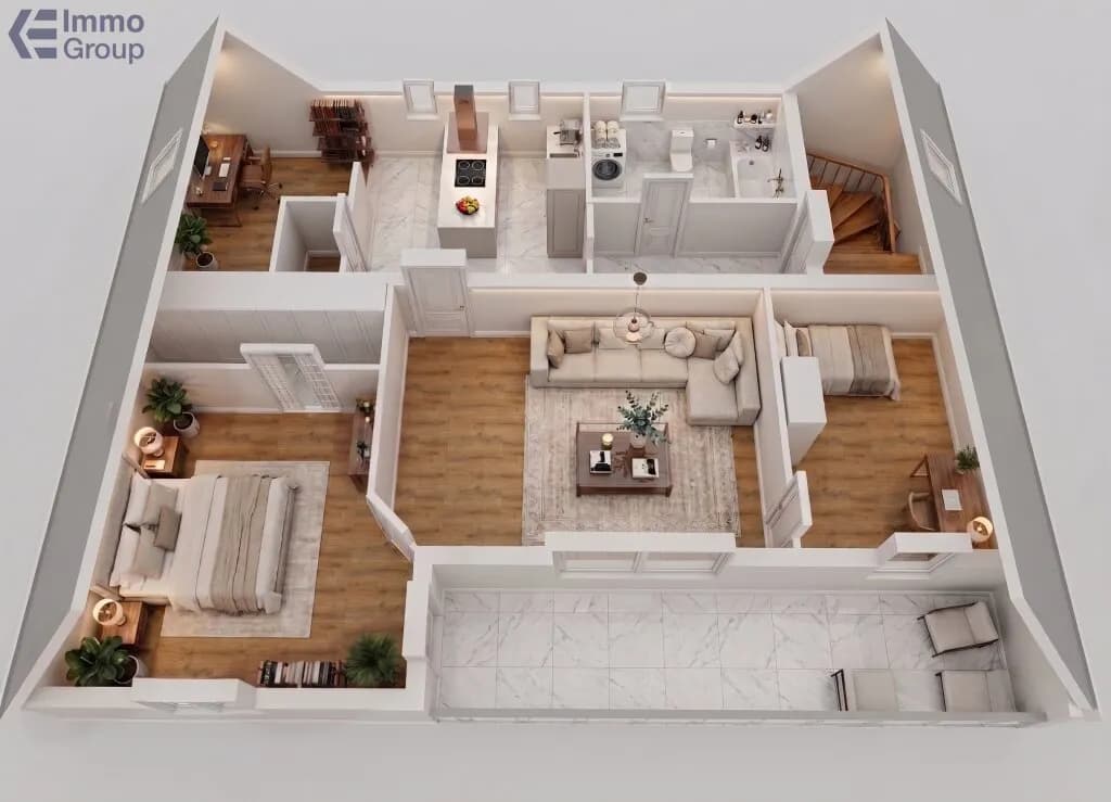 4-Zimmer-Wohnung kaufen in Salzburg-Umgebung – 85,16 m², € 295.000 – Bild 8 von 8