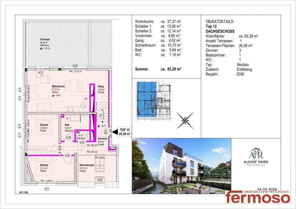 3-Zimmer-Wohnung kaufen in Wien – 83,29 m², € 775.200 – Bild 16 von 16