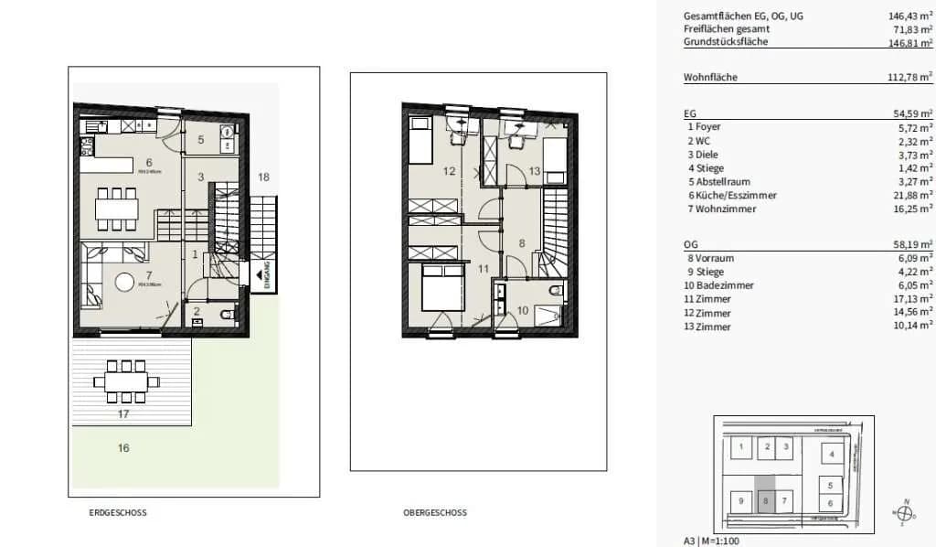 5-Zimmer-Haus kaufen in Korneuburg – 112,78 m², € 595.000 – Bild 28 von 37